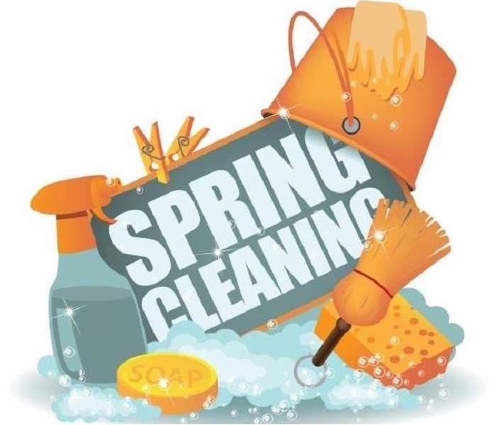 Spring Cleaning text graphic